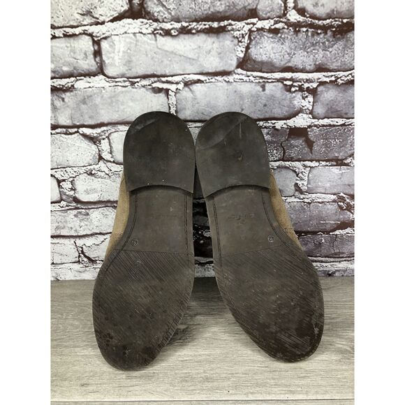 Experience Taupe Suede Leather Oxfords Cap Toe Casual Shoes Men’s Sz 42EU/9M US - Picture 13 of 16